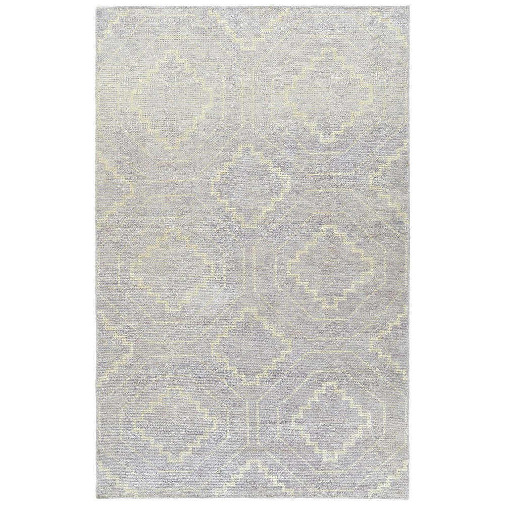 Kaleen Solitaire Collection Light Lavender Throw Rug 2' x 3'