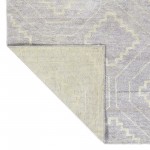 Kaleen Solitaire Collection Light Lavender Throw Rug 2' x 3'