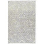 Kaleen Solitaire Collection Light Lavender Area Rug 4\' x 6\'