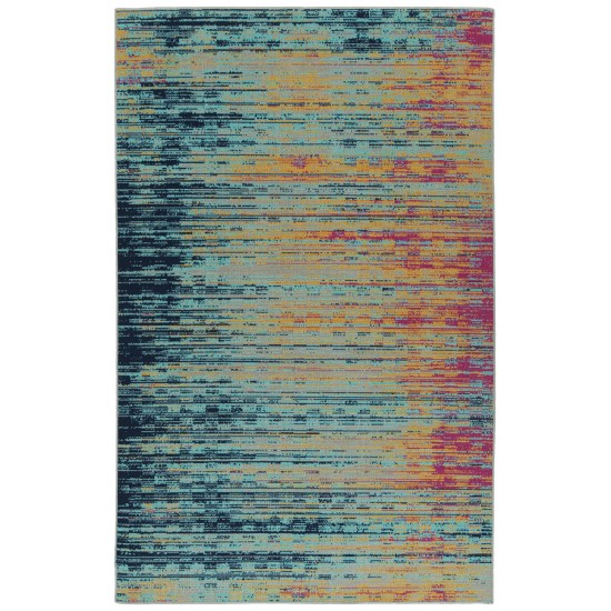 Kaleen Zuma Beach Collection ZUM05-86 Multi Throw Rug 2' x 3'