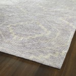 Kaleen Solitaire Collection Light Lavender Area Rug 5' x 7'9"