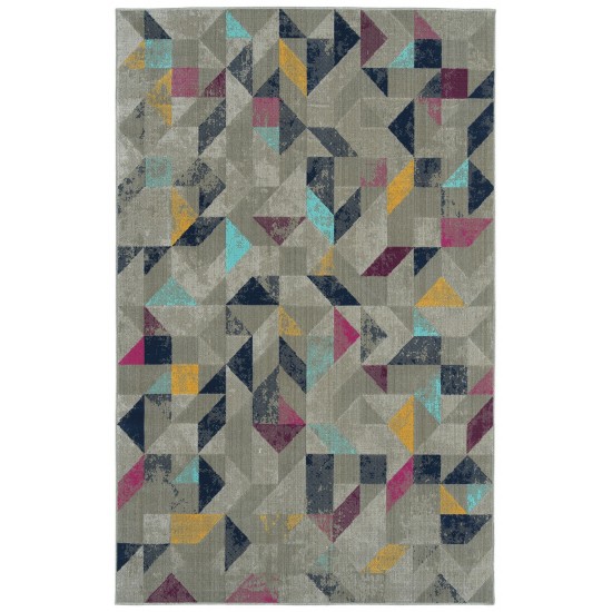 Kaleen Zuma Beach Collection ZUM07-86 Multi Throw Rug 2' x 3'