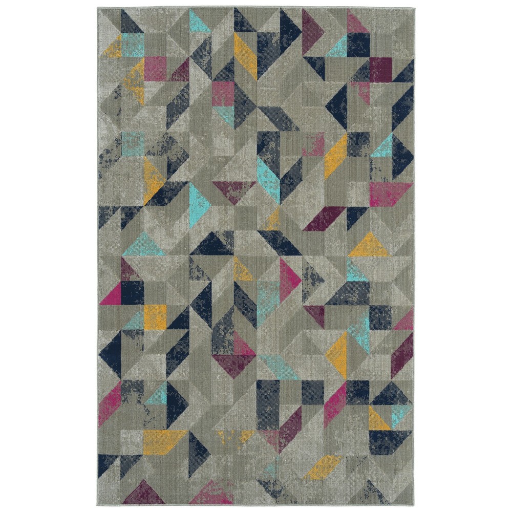 Kaleen Zuma Beach Collection ZUM07-86 Multi Area Rug 3'11" x 5'3"