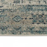 Kaleen Zuma Beach Collection Light Turquoise Throw Rug 2' x 3'