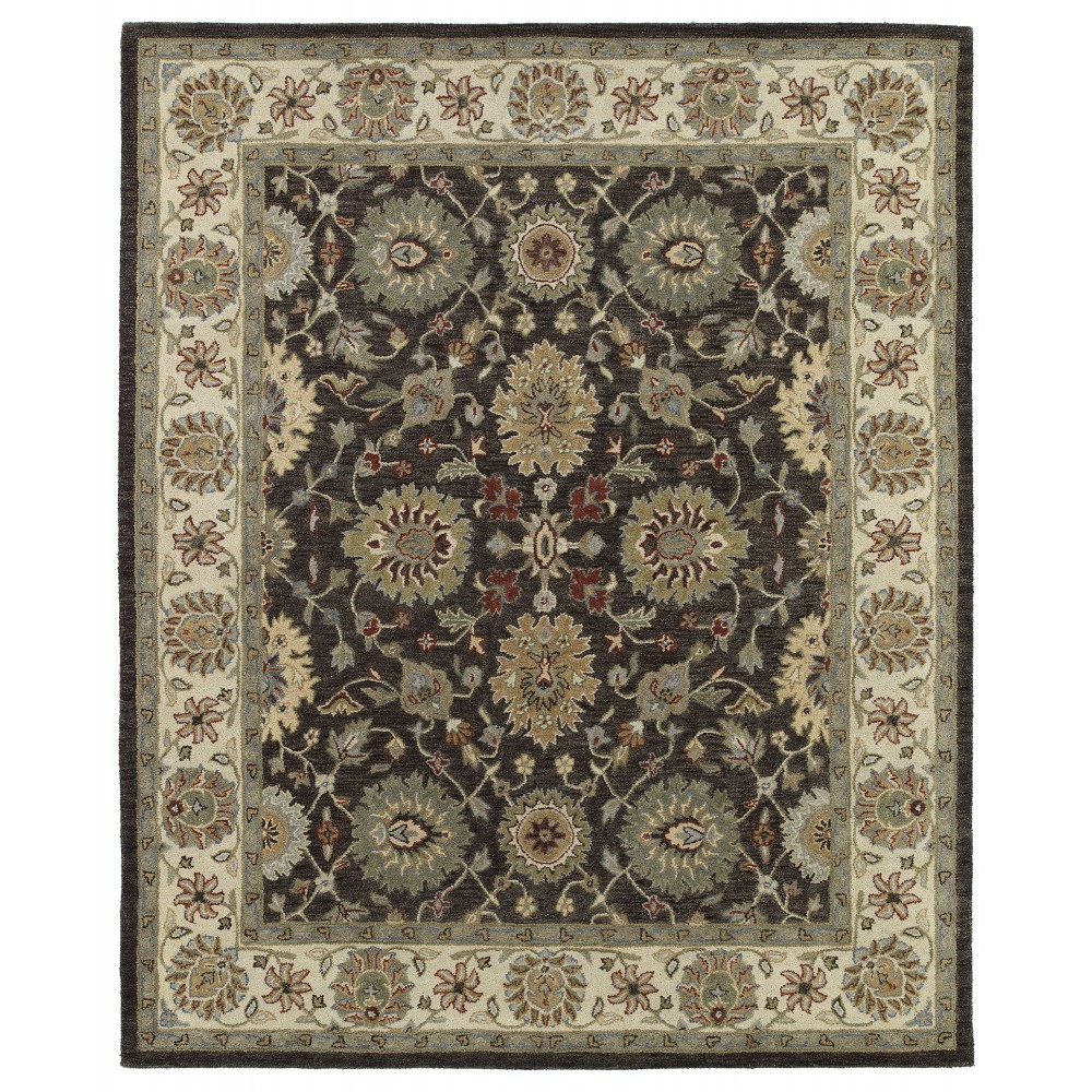 Kaleen Solomon Collection Dark Brown Area Rug 10' x 14'