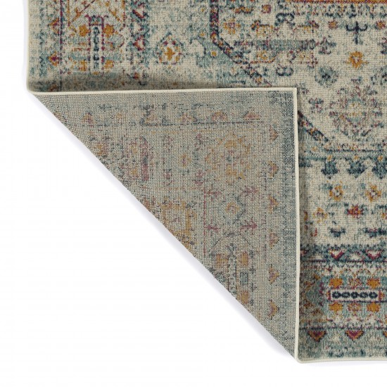 Kaleen Zuma Beach Collection Light Multi Area Rug 3'11" x 5'3"