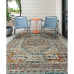 Kaleen Zuma Beach Collection Light Multi Area Rug 3'11" x 5'3"