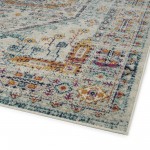 Kaleen Zuma Beach Collection Light Multi Area Rug 7'10" x 10'