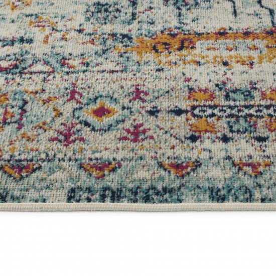 Kaleen Zuma Beach Collection Light Multi Area Rug 7'10" x 10'