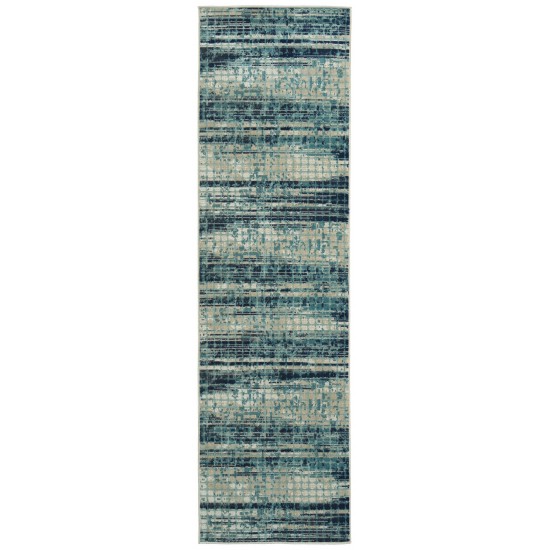 Kaleen Zuma Beach Collection ZUM11-17 Blue Runner 2'2" x 7'6"