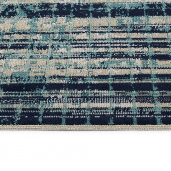 Kaleen Zuma Beach Collection ZUM11-17 Blue Throw Rug 2' x 3'