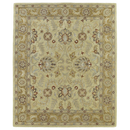 Kaleen Solomon Collection Gold Camel Area Rug 4' x 6'