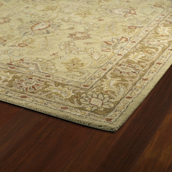 Kaleen Solomon Collection Gold Camel Area Rug 4' x 6'