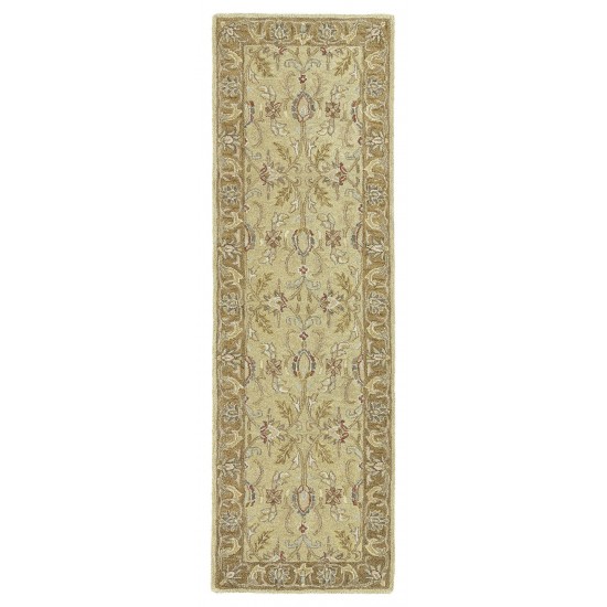 Kaleen Solomon Collection Gold Camel Area Rug 9' x 12'