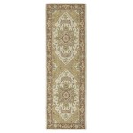 Kaleen Solomon Collection Gold Oatmeal Area Rug 10' x 14'