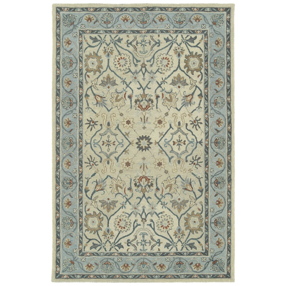 Kaleen Solomon Collection Ivory Gray Area Rug 10' x 14'