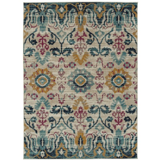 Kaleen Zuma Beach Collection ZUM13-86 Multi Runner 2'2" x 7'6"