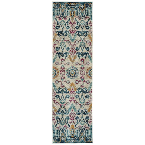 Kaleen Zuma Beach Collection ZUM13-86 Multi Runner 2'2" x 7'6"