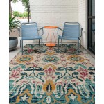 Kaleen Zuma Beach Collection ZUM13-86 Multi Throw Rug 2' x 3'