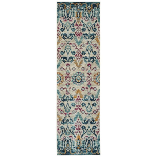 Kaleen Zuma Beach Collection ZUM13-86 Multi Throw Rug 2' x 3'