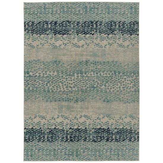 Kaleen Zuma Beach Collection ZUM14-17 Blue Runner 2'2" x 7'6"