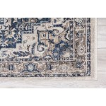 Kaleen Soren Collection Light Blue Area Rug 3' x 5'