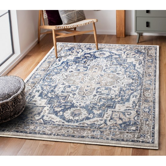 Kaleen Soren Collection Light Blue Area Rug 9' x 12'6"