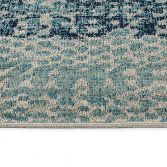 Kaleen Zuma Beach Collection ZUM14-17 Blue Area Rug 9' x 12'