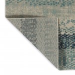Kaleen Zuma Beach Collection ZUM14-17 Blue Area Rug 9' x 12'