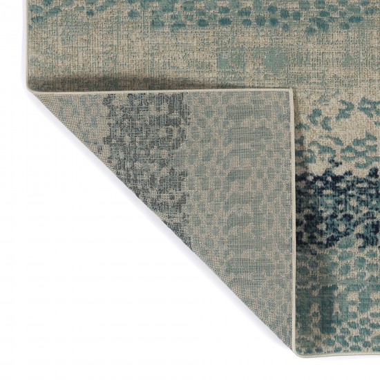 Kaleen Zuma Beach Collection ZUM14-17 Blue Area Rug 9' x 12'