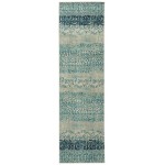 Kaleen Zuma Beach Collection ZUM14-17 Blue Area Rug 9' x 12'