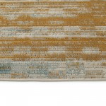 Kaleen Zuma Beach Collection Dark Gold Runner 2'2" x 7'6"