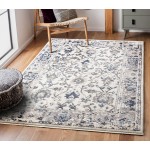 Kaleen Soren Collection Light Silver Area Rug 7'10" x 10'