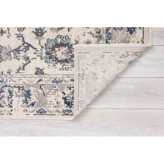 Kaleen Soren Collection Light Silver Area Rug 9' x 12'6"