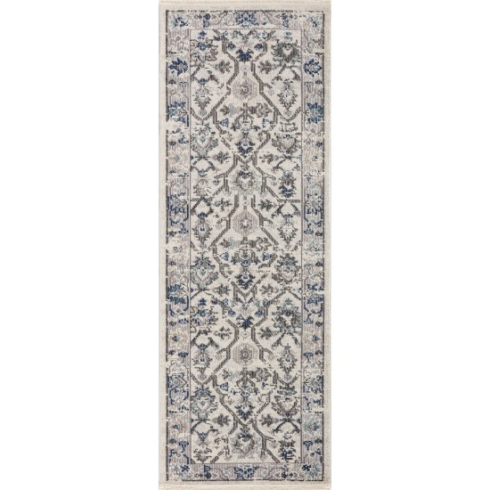 Kaleen Soren Collection Light Silver Area Rug 9' x 12'6"