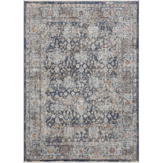 Kaleen Soren Collection Light Denim Runner 2'6" x 7'6"