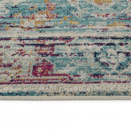 Kaleen Zuma Beach Collection Dark Multi Throw Rug 2' x 3'