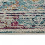 Kaleen Zuma Beach Collection Dark Multi Area Rug 5'3" x 7'3"