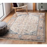 Kaleen Soren Collection Light Red Area Rug 3' x 5'