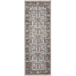 Kaleen Soren Collection Grey Navy Area Rug 3' x 5'