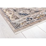 Kaleen Soren Collection Light Taupe Throw Rug 1'8" x 2'6"