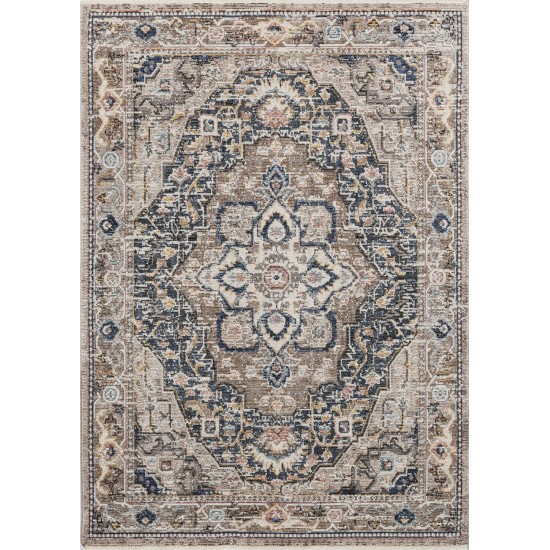 Kaleen Soren Collection Light Taupe Runner 2'6" x 7'6"