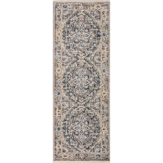 Kaleen Soren Collection Light Taupe Area Rug 5' x 7'5"