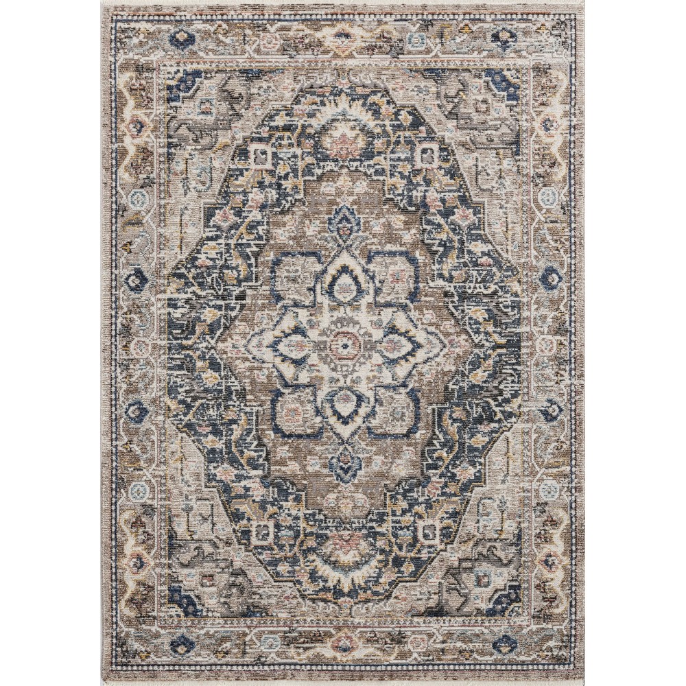 Kaleen Soren Collection Light Taupe Area Rug 7'10" x 10'