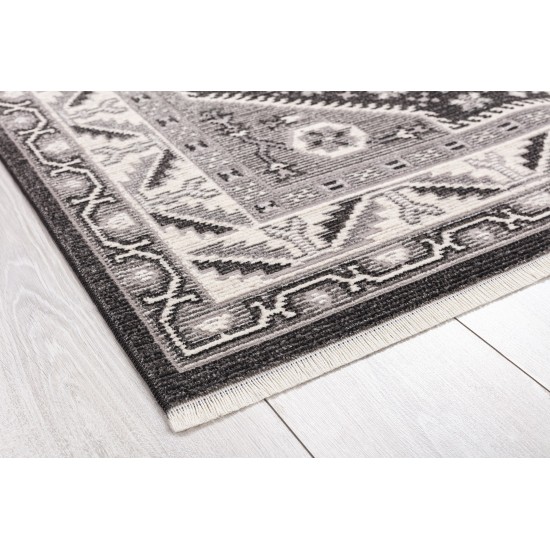 Kaleen Soren Collection SRN09-75 Gray Area Rug 5' x 7'5"