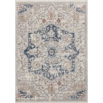 Kaleen Soren Collection Light Ivory Area Rug 7'10" x 10'