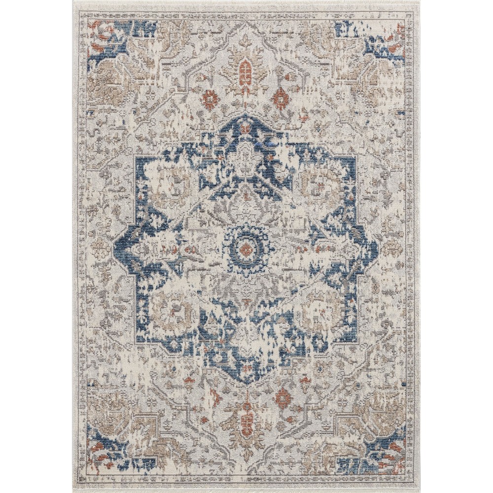 Kaleen Soren Collection Light Ivory Area Rug 9' x 12'6"