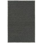 Kaleen Stark Collection Dark Charcoal Area Rug 4' x 6'