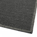 Kaleen Stark Collection Dark Charcoal Area Rug 4' x 6'