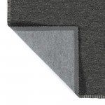 Kaleen Stark Collection Dark Charcoal Area Rug 4' x 6'